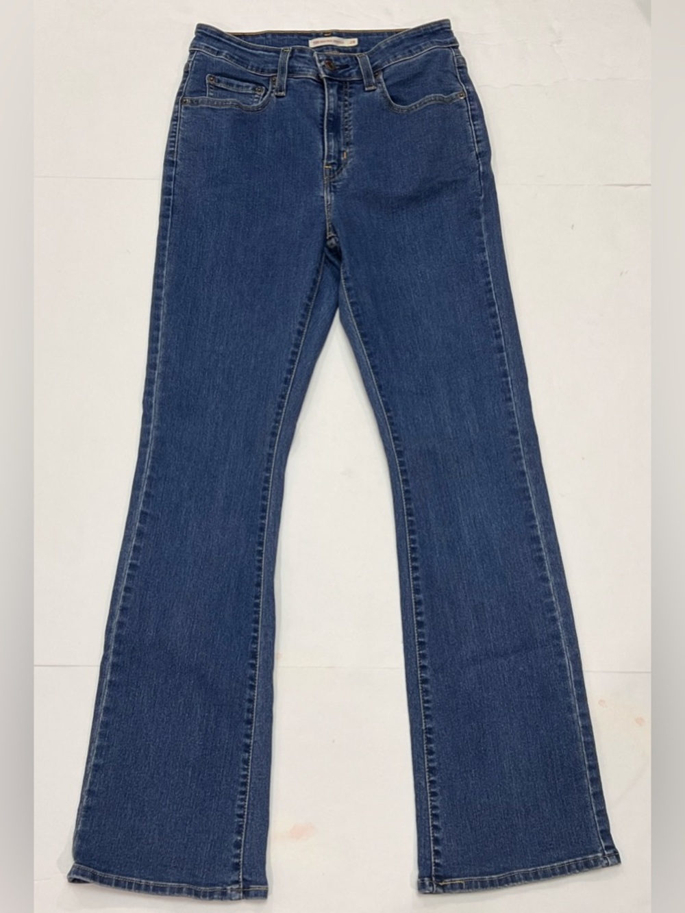 Levi’s 725 High Rise Bootcut Jeans Women Size 28 Medium Wash Denim western